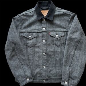 Levis Type 3 Herringbone Trucker Jacket Mens Size M